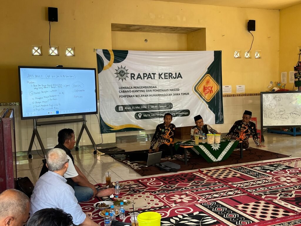 Raker Ketiga LPCRPM PWM Jawa Timur 2026: Evaluasi Program dan Konsolidasi Perkuat Gerakan Cabang, Ranting, dan Masjid