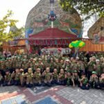 Ketua Kwarwil HW Jatim Buka Mom & Kids Camp Pandu Tunas Athfal Cabang Sugio