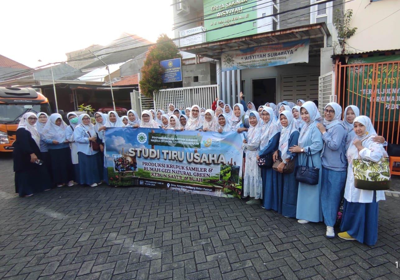 Rihlah Ekonomi dan Studi Tiru, MEK PDA Surabaya Belajar Pertanian Sehat dan Penguatan UMKM 