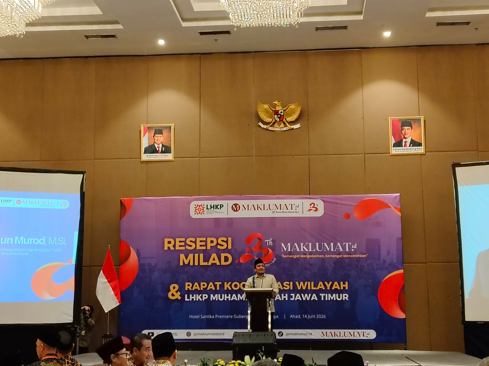 Menyimak Harapan LHKP PP Muhammadiyah dalam Resepsi Milad ke-3 Maklumat