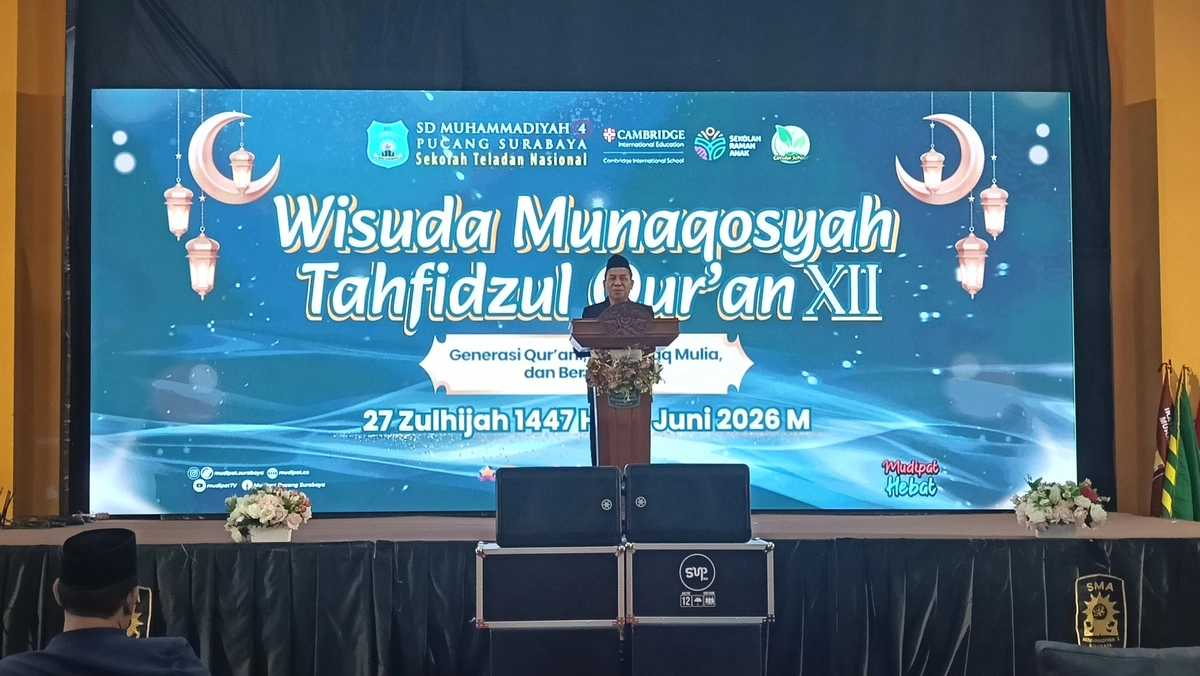 Wisuda Tahfidz XII, Mudipat Surabaya Cetak 771 Generasi Penghafal Al-Qur’an