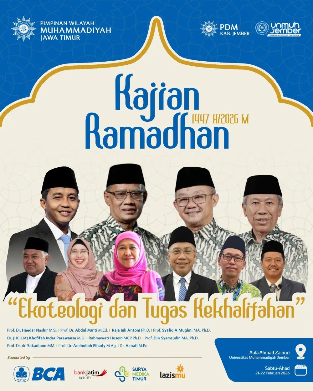 Menjawab Sejarah Asal Mula Kajian Ramadan Muhammadiyah Jawa Timur