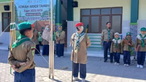 Kemah Akhir Tahun SD Almadany Latih Kemandirian dan Kebersamaan Siswa