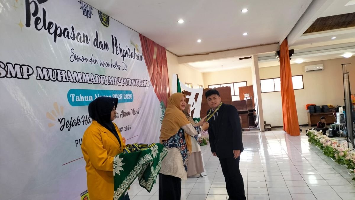 Lepas Siswa Kelas IX, Kuatkan Karakter Lulusan Melalui Jargon “Beraksi”
