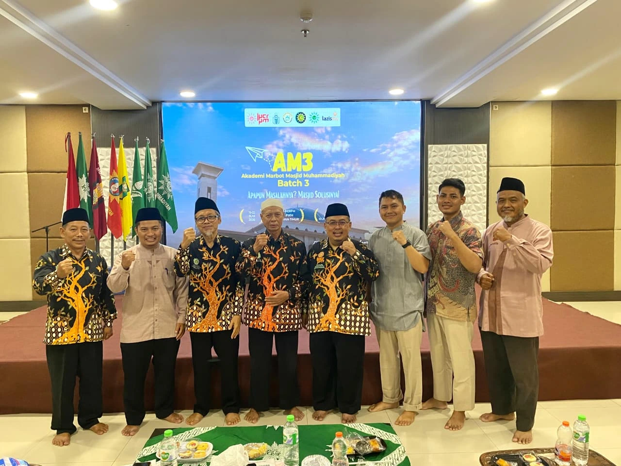 Lima Kader Masjid UMLA Ikuti Akademi Marbot Masjid Batch 3 di Lamongan