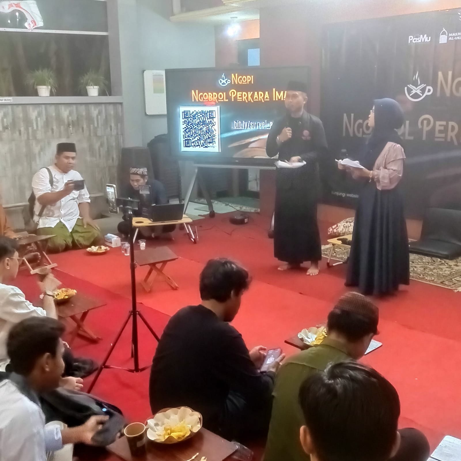 NGOPI Perdana di Masjid Al Ukhuwah Dorong Kolaborasi Pemuda Muhammadiyah Kota Pasuruan