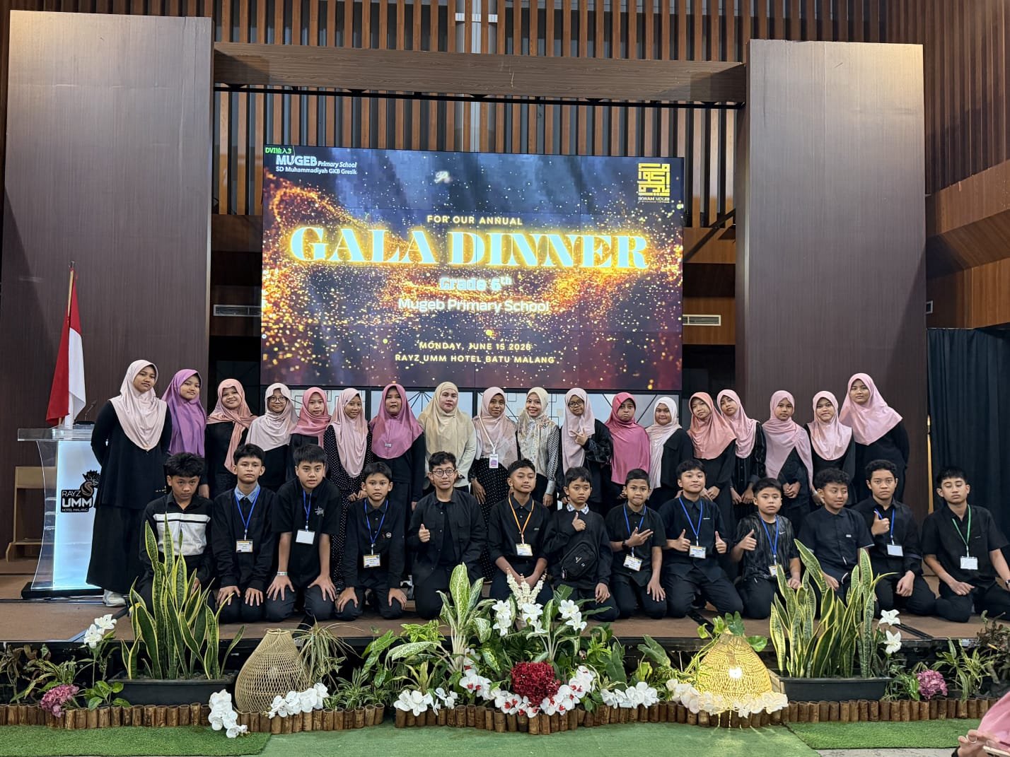 Gala Dinner dan Rangkaian Penuh Makna Farewell Fun Trip Kelas VI Mugeb Primary School