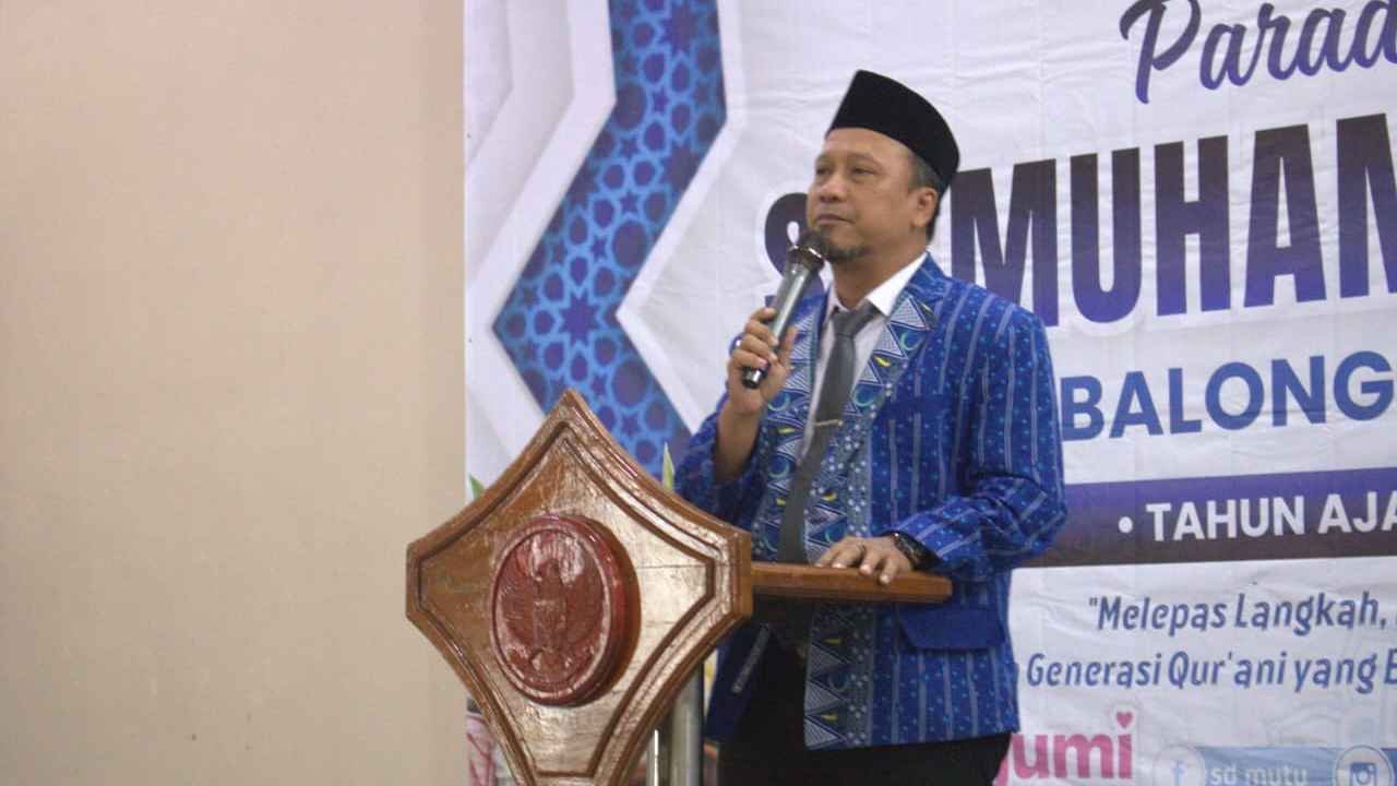 Menyimak Pesan Ustadz Ainul di Haflah Akhirussanah SD Mutu Kagumi