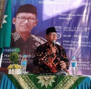 Dibanjiri Ribuan Jamaah, Kajian Ahad Pagi PCM Tulangan Serukan Penguatan Keluarga