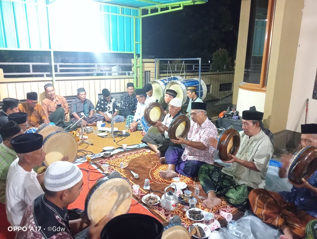 Tokoh Muhammadiyah dan Aisyiyah Sendangagung Undang Jidor di Melekan Pengantin Anaknya