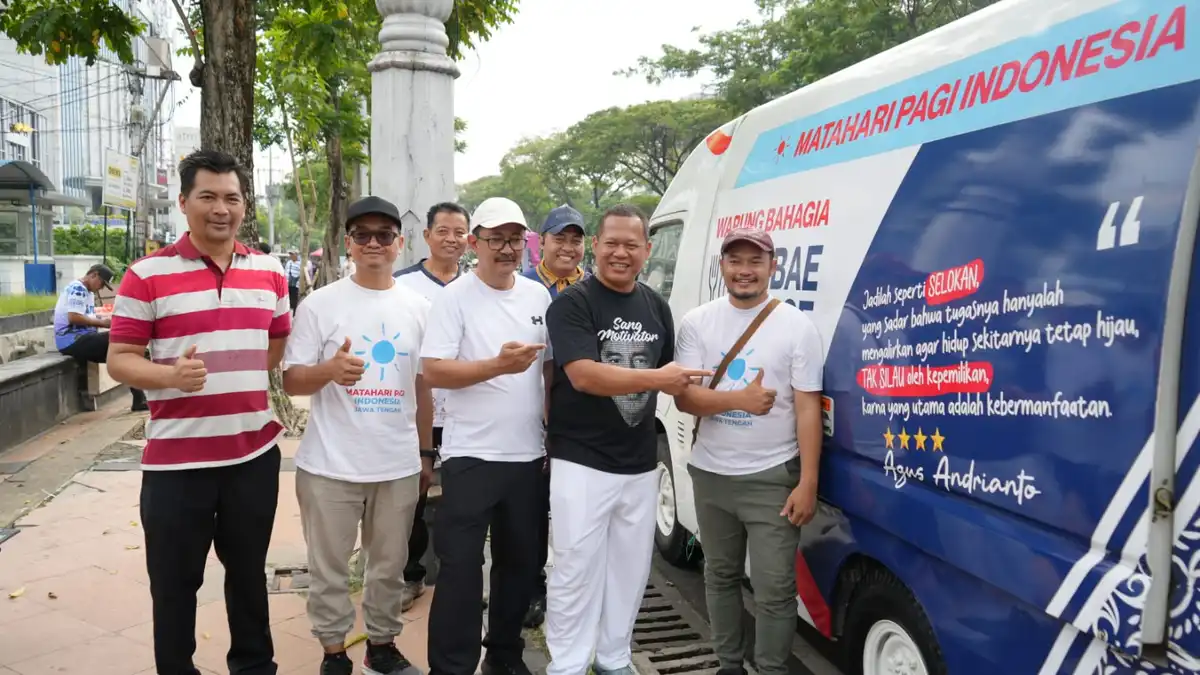 MPI Jateng, Imigrasi, dan Pemasyarakatan Gelar Cek Kesehatan serta Sarapan Gratis di Simpang Lima (3)