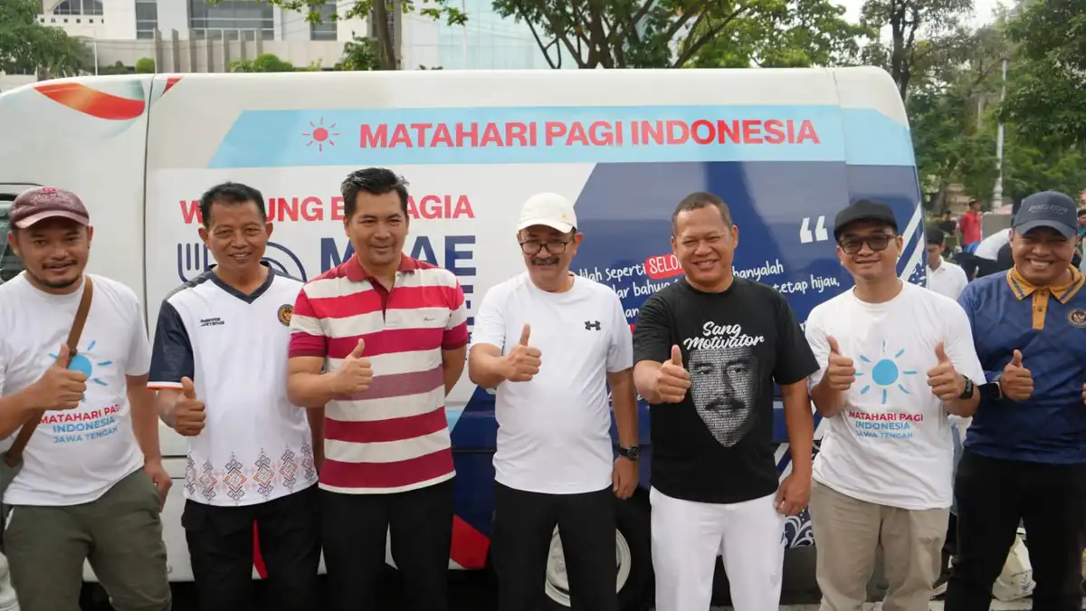 MPI Jateng, Imigrasi, dan Pemasyarakatan Gelar Cek Kesehatan serta Sarapan Gratis di Simpang Lima