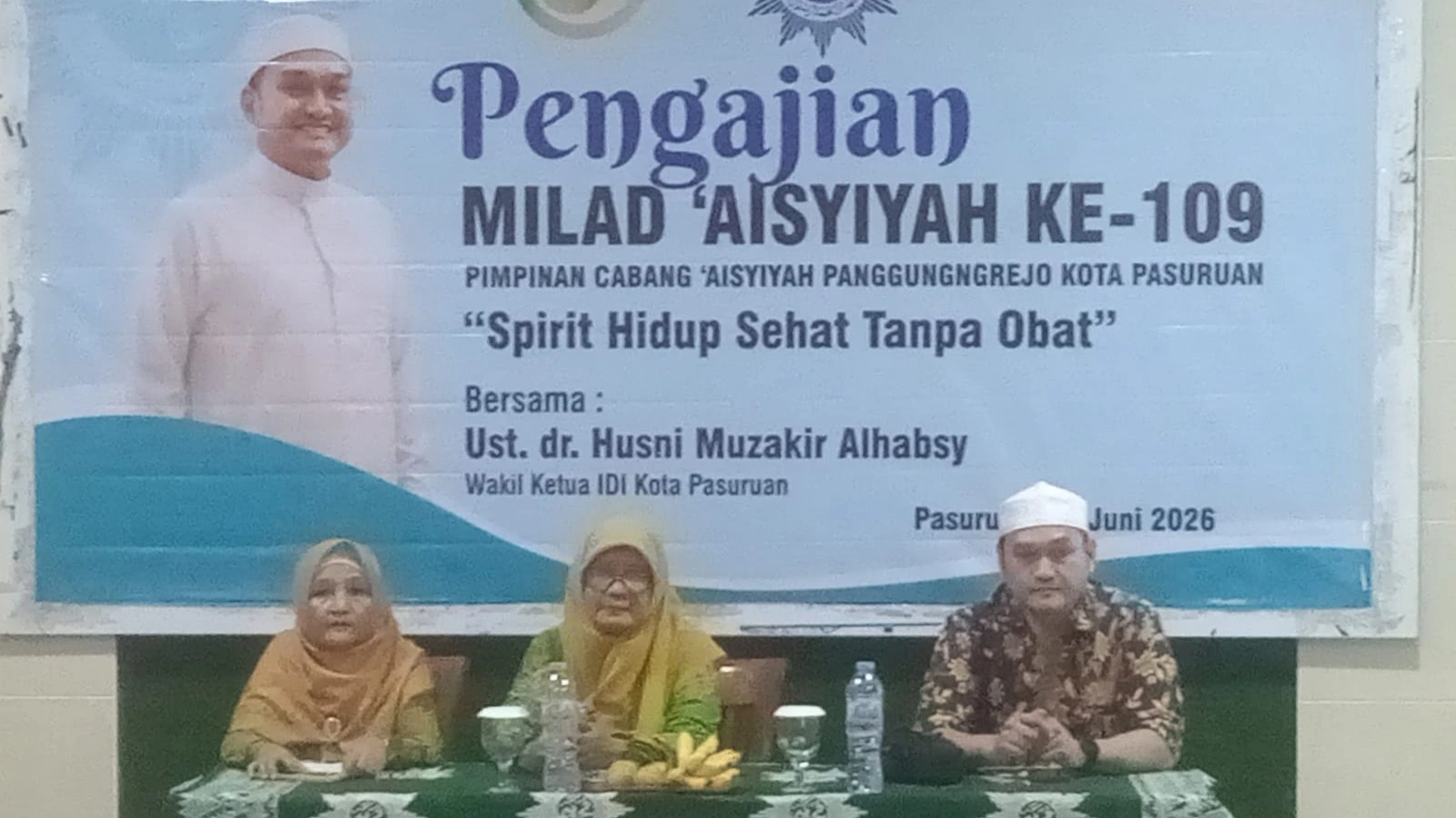 Milad ke-109 Aisyiyah Panggungrejo Angkat Tema Hidup Sehat Tanpa Obat