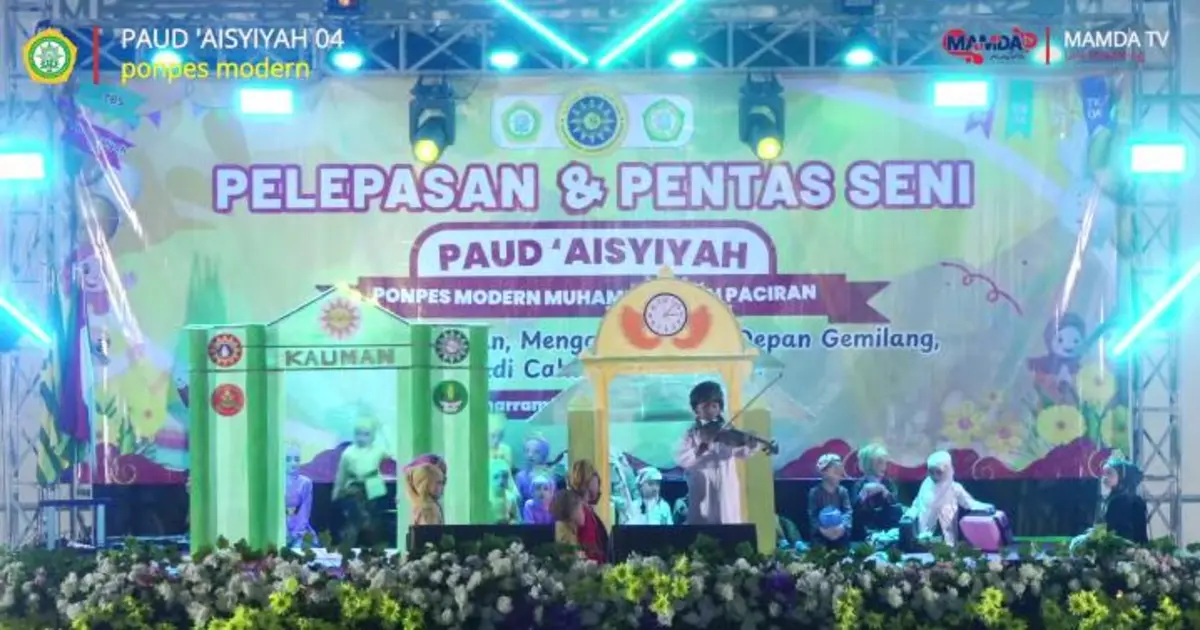 PAUD Aisyiyah Paciran Gelar Pelepasan Siswa dan Drama Sang Pencerah