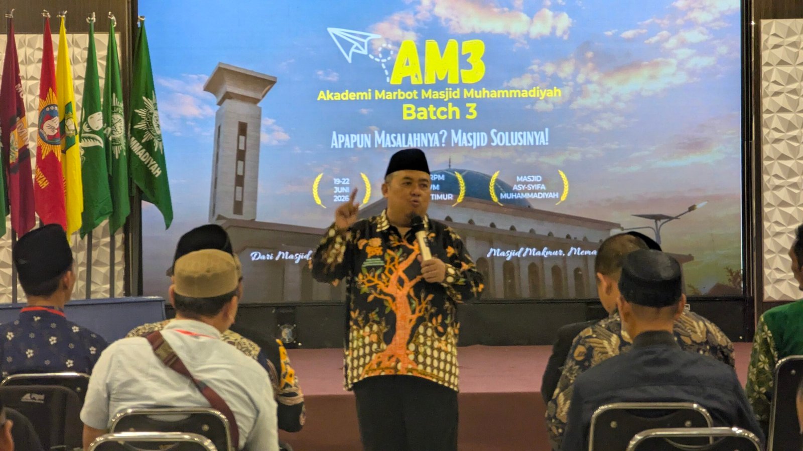 AM3 Batch 3: Jamaludin Ahmad Paparkan 16 Kriteria Masjid Muhammadiyah Percontohan