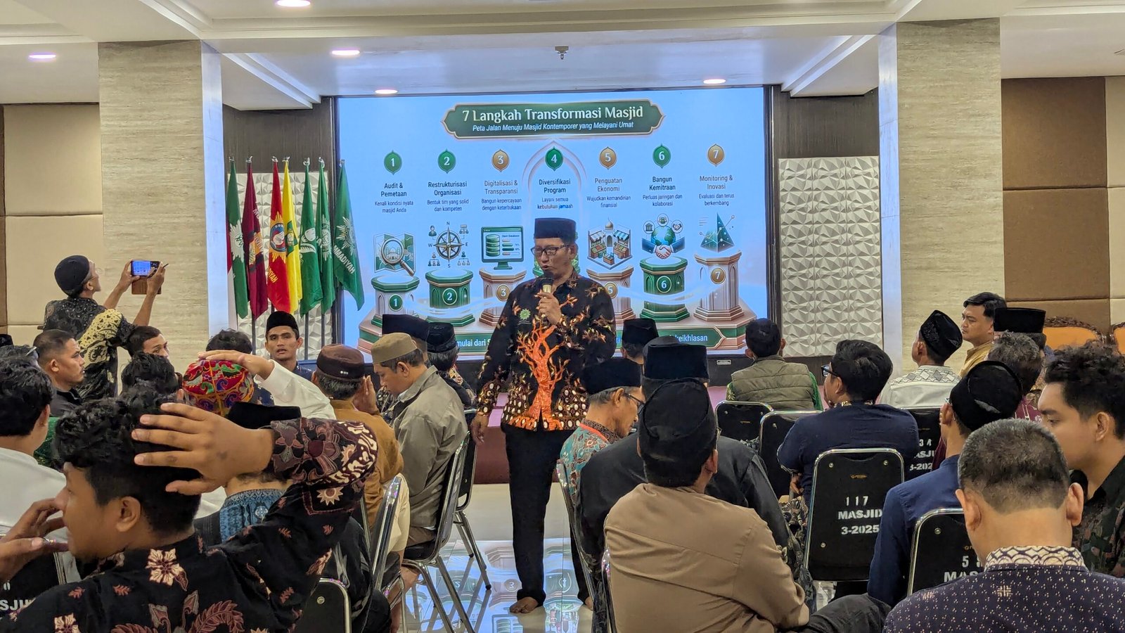 Hasan Ubaidillah Ajak Takmir Kembalikan Masjid sebagai Pusat Peradaban Umat