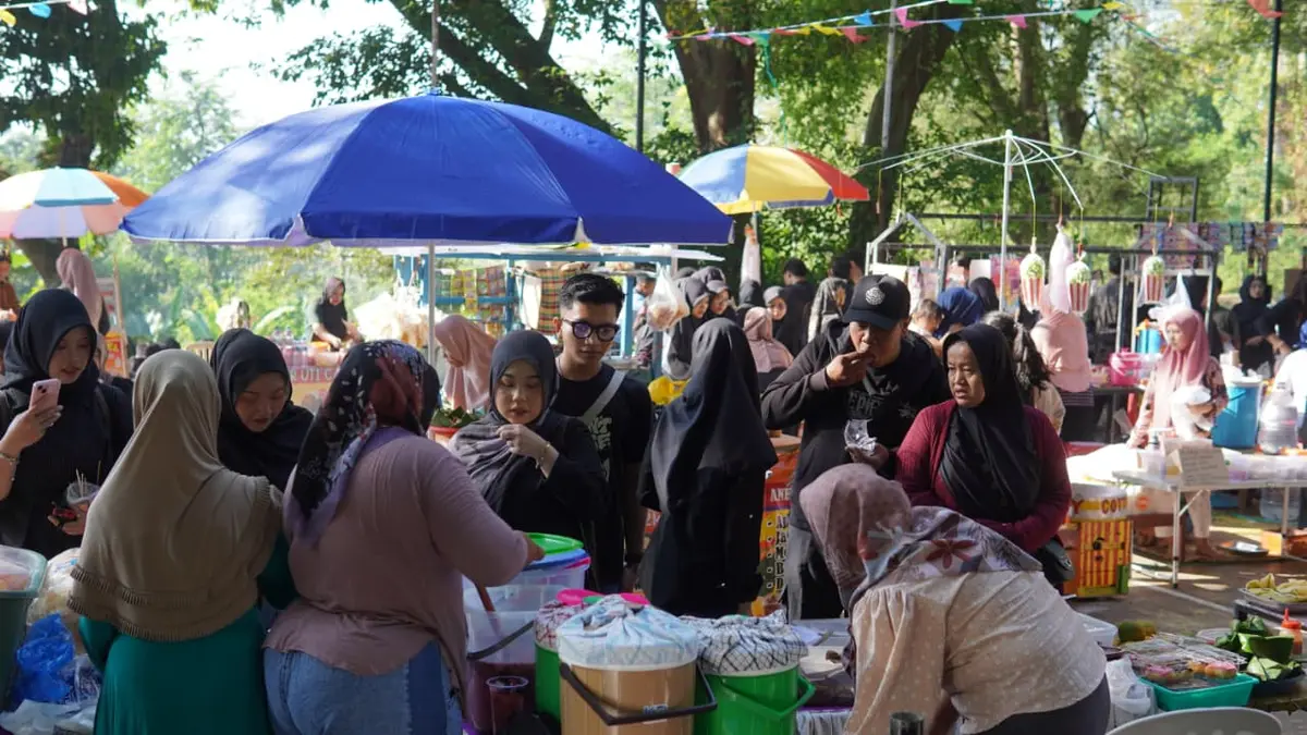 Pasar Kampung Samiler Jadi Ajang Promosi UMKM Desa Wonosunyo