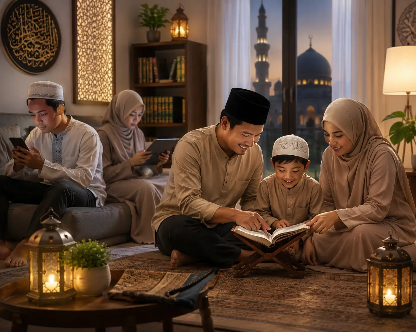 Keharmonisan Keluarga di Era Gadget