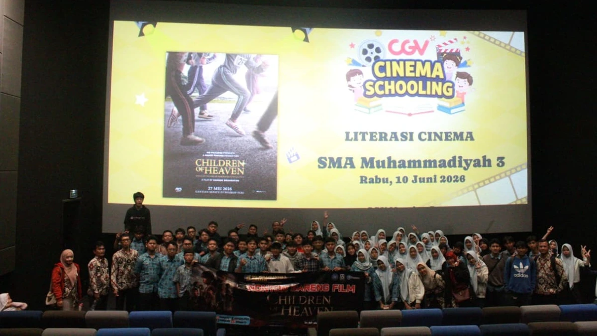 Smamga Ajak Ratusan Siswa Nobar Children of Heaven