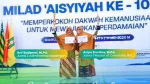 Guru SMA Muha Genteng Raih Dua Prestasi Membanggakan di Milad 109 PDA Banyuwangi