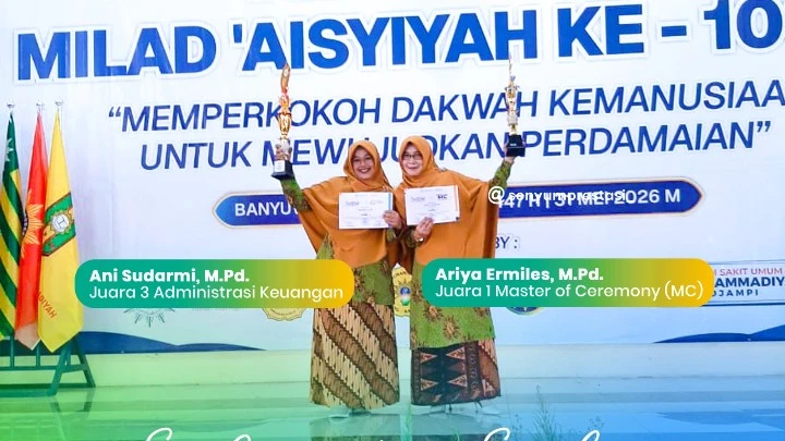 Guru SMA Muha Genteng Raih Dua Prestasi Membanggakan di Milad 109 PDA Banyuwangi