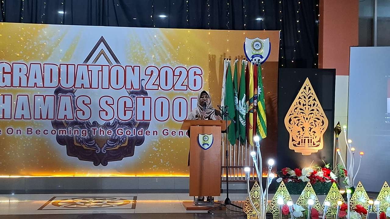 Air Mata Haru dan Asa Generasi Emas Mewarnai Graduation 2026 Hamas School