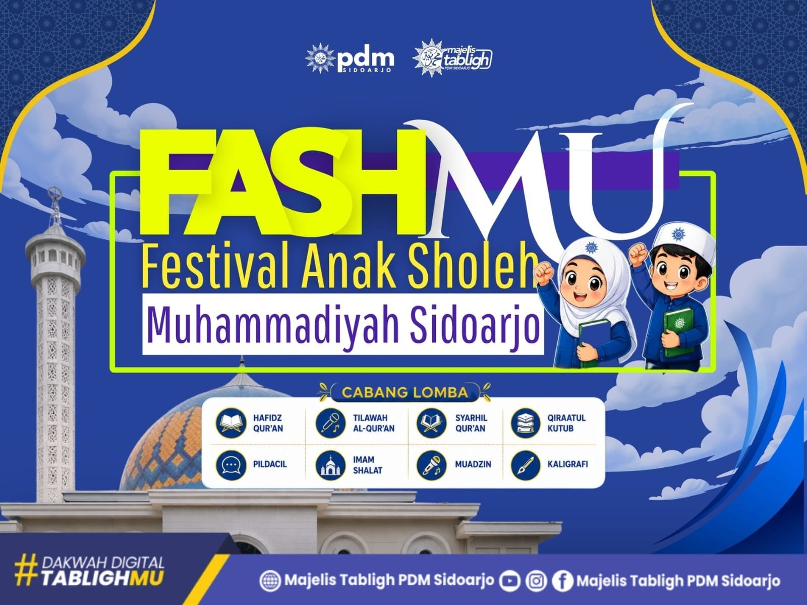 Majelis Tabligh PDM Sidoarjo: Mengajak AUM dan PCM Sukseskan Festival Anak Sholeh Muhammadiyah