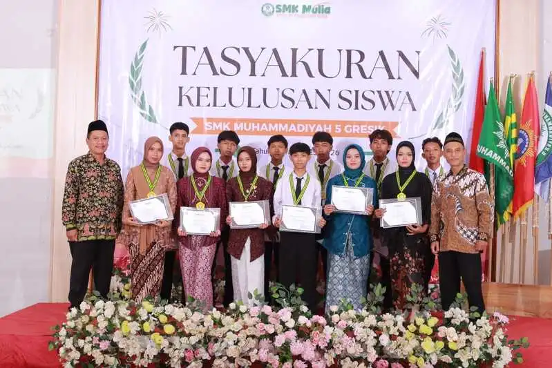 SMK Muhammadiyah 5 Gresik Apresiasi Keunikan dan Potensi Tiap Lulusan