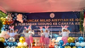 Meriah! KB Cahaya Aisyiyah PPS Resmikan Gedung Baru, Diawali Aksi Menggemaskan Para Siswa