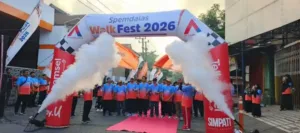 Milad ke-25 Spemdalas, Ketua PDM Gresik Berangkatkan Walkfest 2026