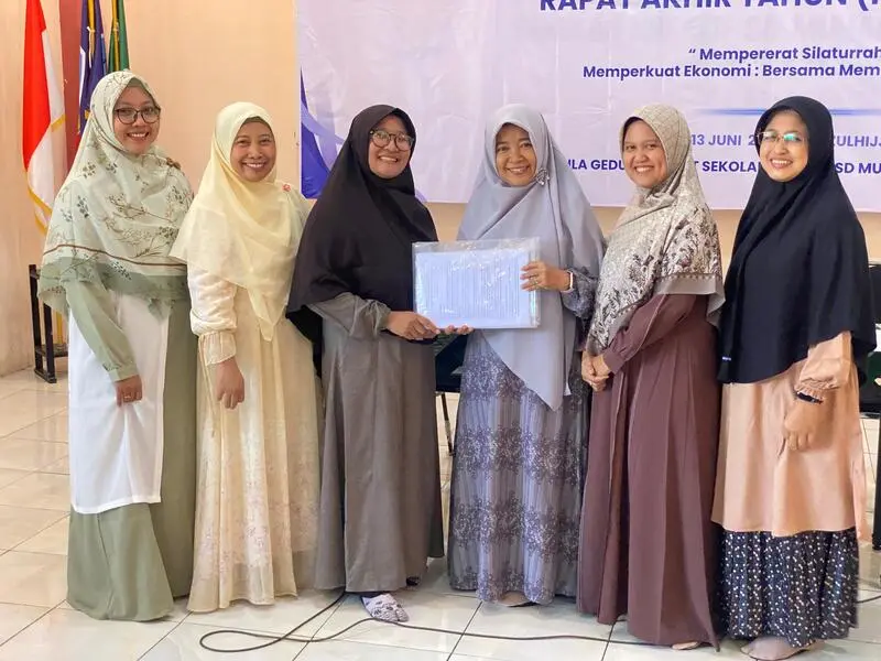 RAT ke-9 Koperasi Kreatif SD Muda Tusida Tetapkan Tiga Srikandi Pengurus Baru