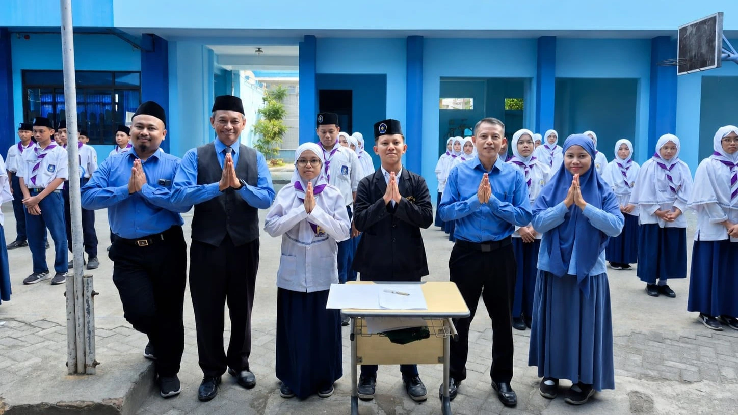 Pelantikan Pengurus Muthawif Spemlibels Perkuat Disiplin Ibadah dan Karakter Religius Siswa