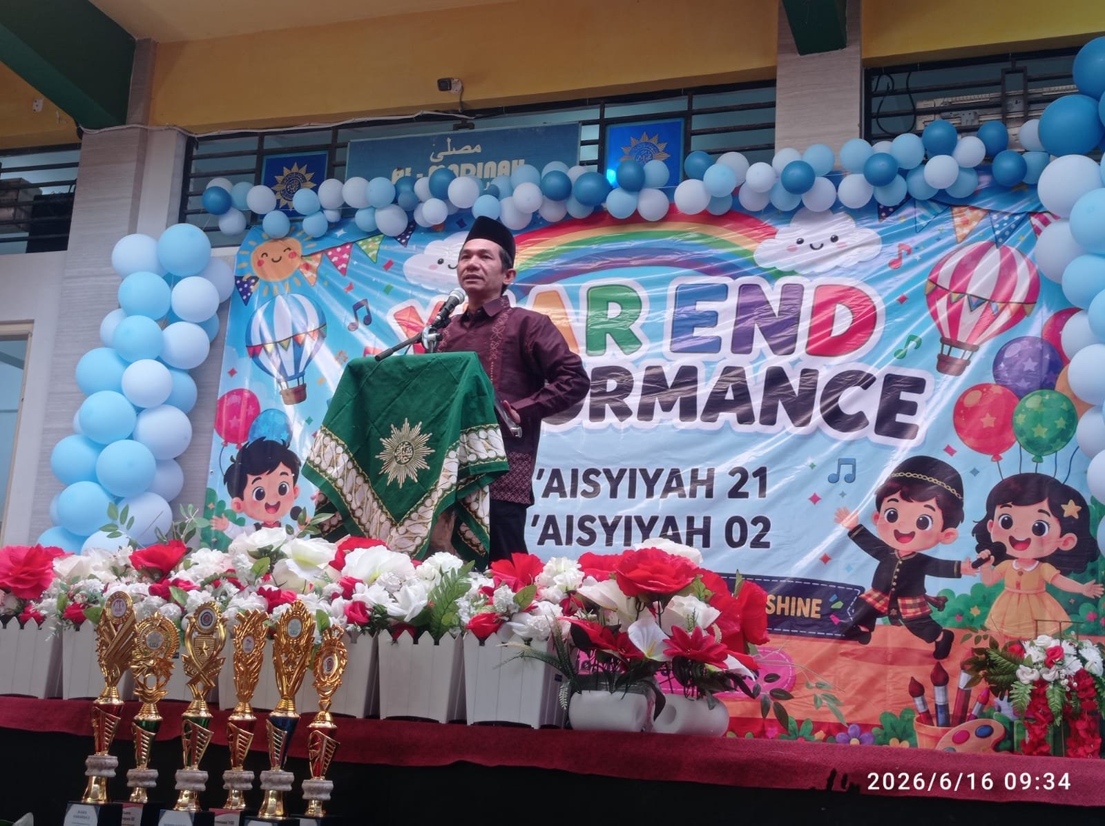 Nasihat Tiga Perkara dari Sayyidina Ali Menggema dalam Year End Performance KB 21 dan TK Aisyiyah 02 Campurejo