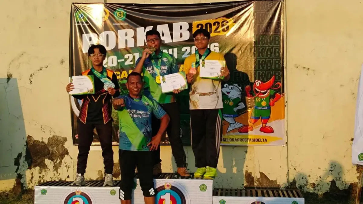 Atlet Panahan Smamita Raih Juara di Porkab Sidoarjo 2026