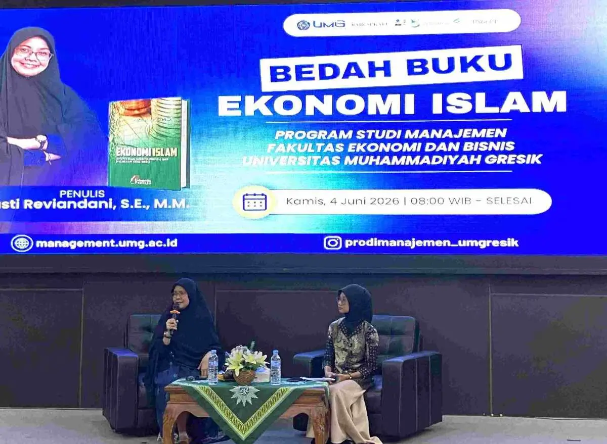 Dosen Manajemen UMG Bedah Buku Ekonomi Islam Perkuat Tradisi Akademik