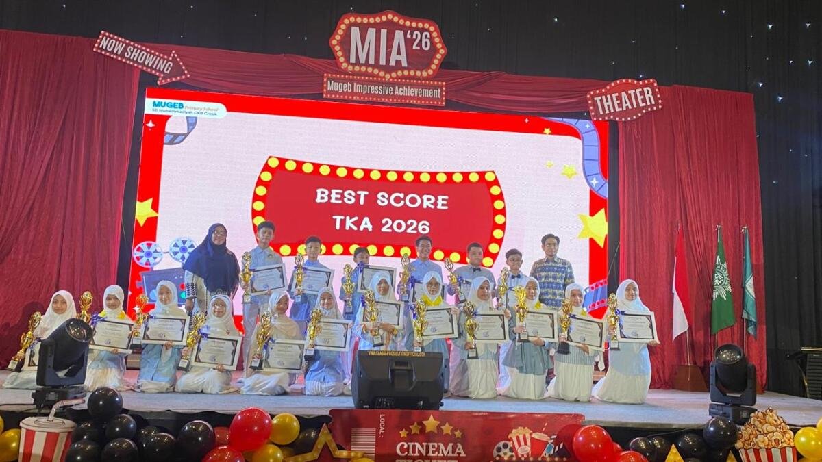 Empat Siswa Mugeb Primary School Raih Nilai Sempurna dalam TKA
