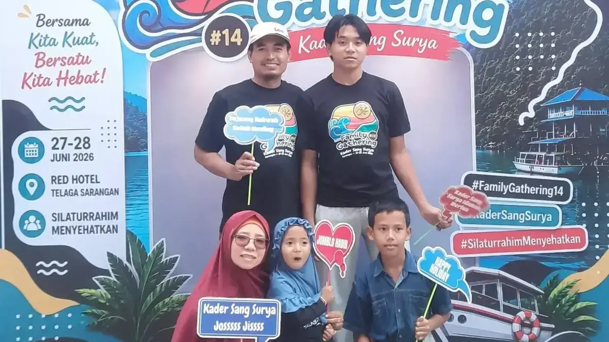 Family Gathering Kader Sang Surya #14 Berakhir, Tinggalkan Kenangan dan Pererat Ukhuwah