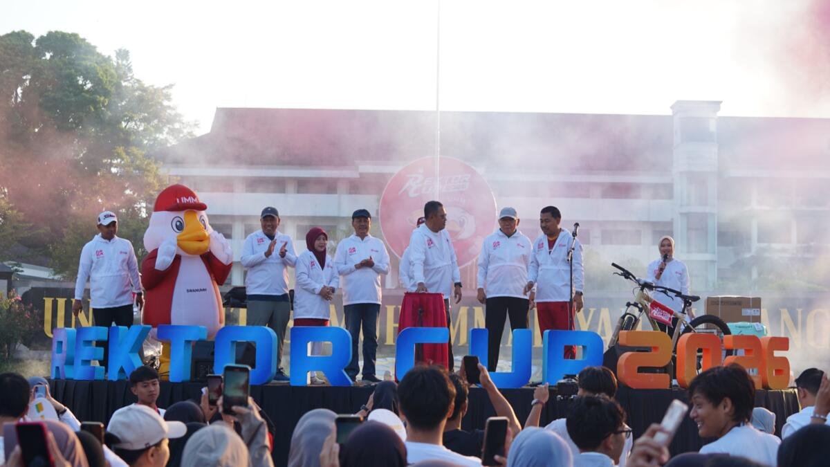 Gebyar Fun Tahes Tandai Dibukanya Rector Cup UMM 2026, Diikuti Lebih dari 6.000 Peserta