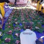 Kurangi Sampah Plastik, Qurban Pedalaman Lazismu Jember Pilih Godhong Jati