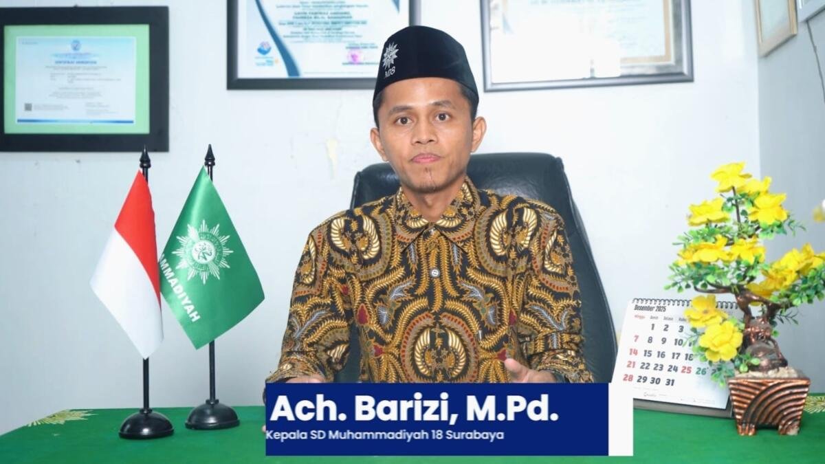 Ini Pesan Kepala SD Muhammadiyah 18 Surabaya saat Liburan Sekolah