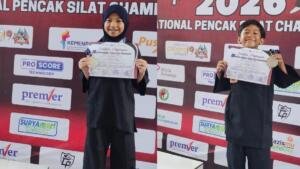 Kakak Adik SD Muhlas Surabaya Kompak Raih Juara Pencak Silat Nasional UNSC 2026