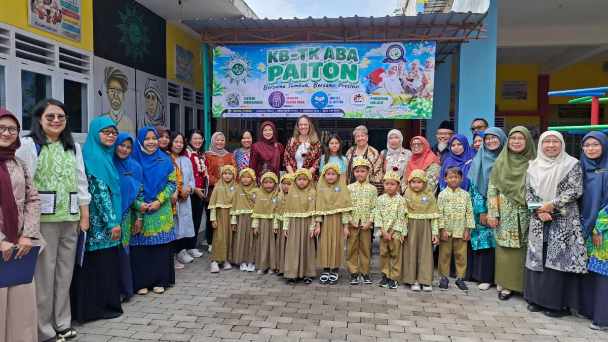 KB TK ABA Paiton Jadi Lokasi Kunjungan Program Pendidikan Inklusif