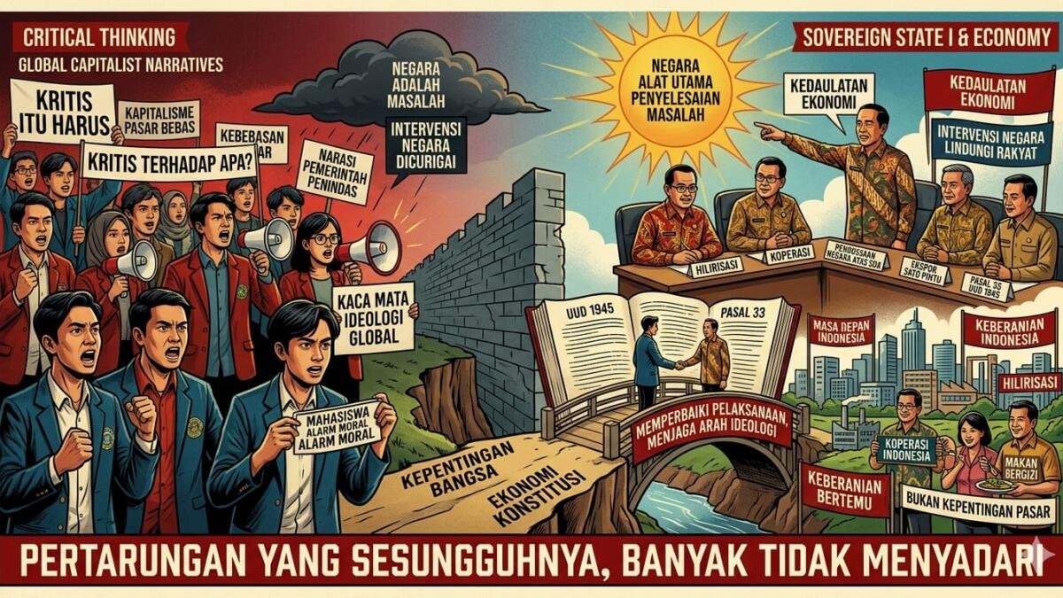 Ketika Negara Diminta Mundur dari Pasar dan Mahasiswa Kehilangan Musuh Utamanya