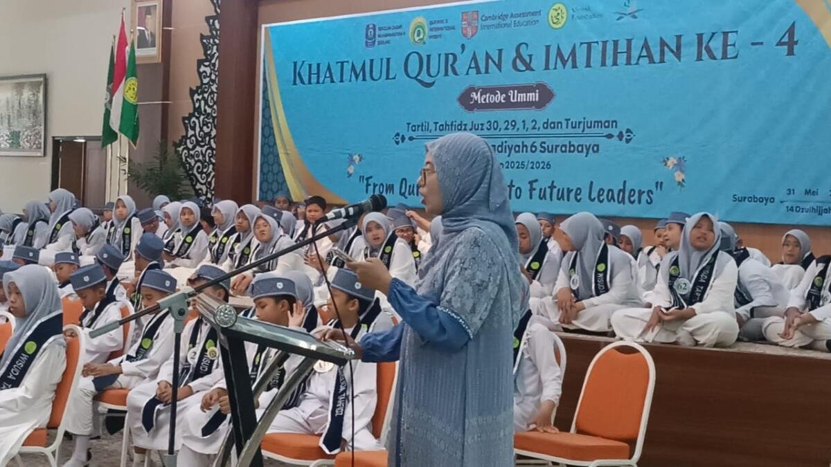 Khotmul Qur’an dan Imtihan ke-4 SD Musix Surabaya Wisuda 163 Generasi Qur’ani