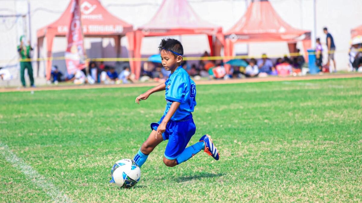 Kisah Davin, Siswa SD Muhammadiyah 18 Surabaya yang Bermimpi Tembus La Liga