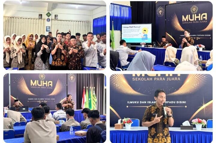 Kolaborasi dengan Puskesmas, SMA Muha Genteng Edukasi Siswa soal Kesehatan Mental