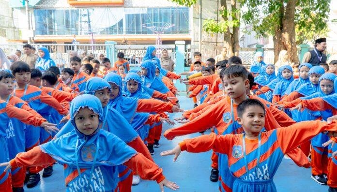 Inden Siswa SD Muhammadiyah 4 Surabaya Tembus Tahun 2031, SPMB 2027/2028 Hampir Penuh