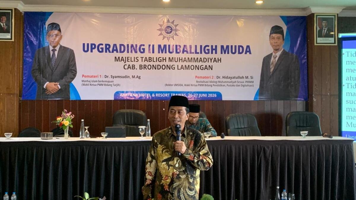Semaikan Semangat Berkemajuan, Mubaligh Muda Muhammadiyah Brondong Digembleng di Trawas