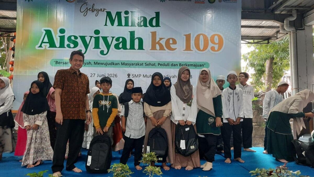 Semangat Berbagi dalam Gebyar Milad ke-109 Aisyiyah PCA GKB