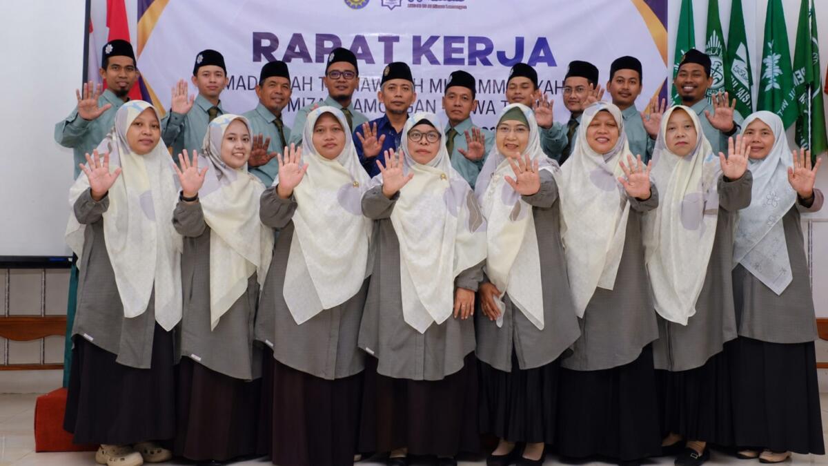 Raker Tahun Ajaran Baru, MTs Muhammadiyah 15 Al Mizan Siapkan Beragam Inovasi Pendidikan